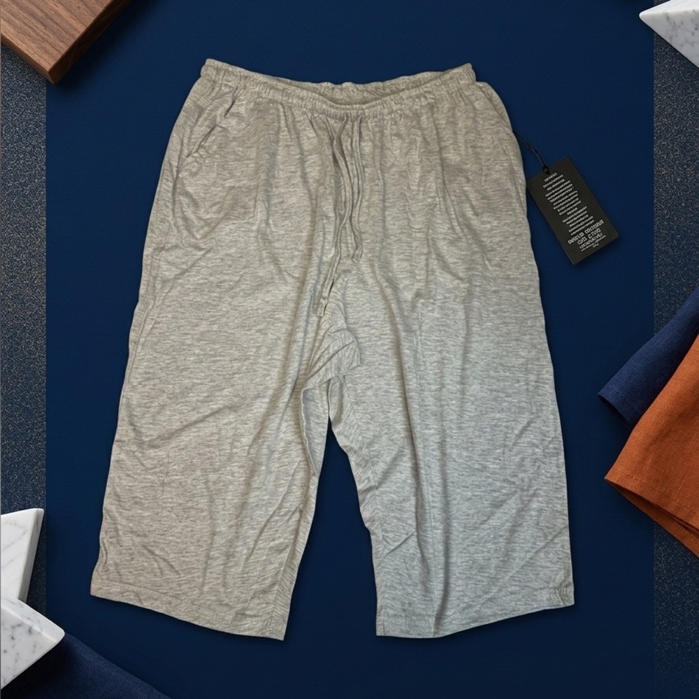 Light Gray Casual Shorts